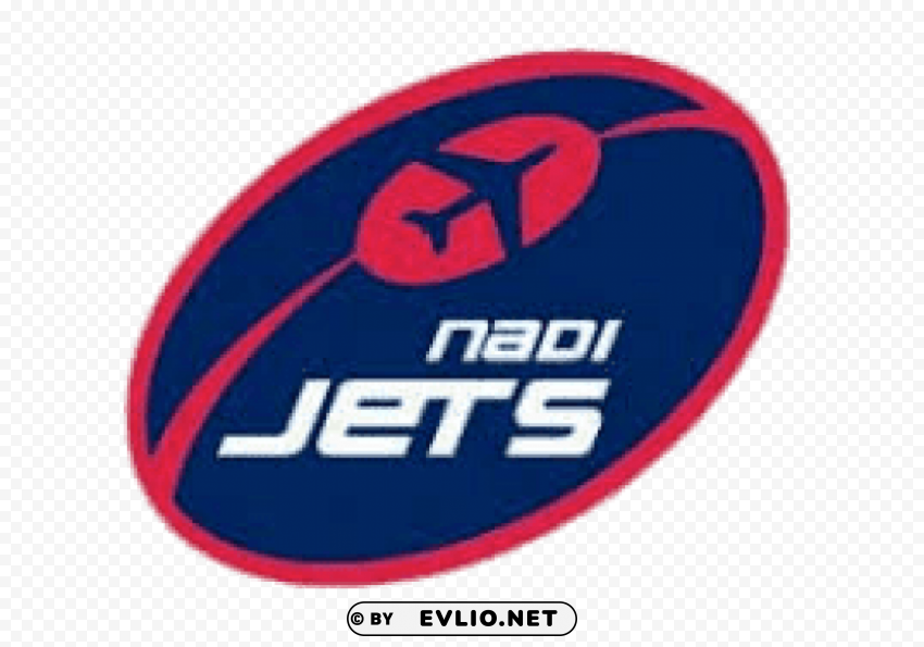 nadi jets rugby logo PNG transparent elements package