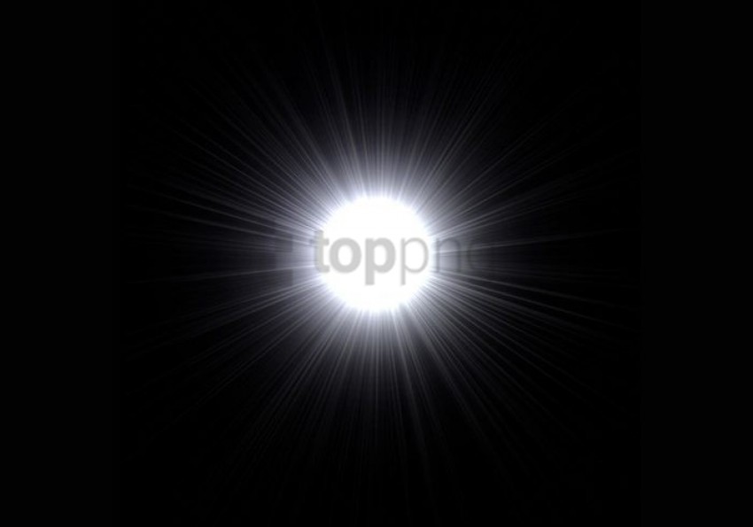 real sun lens flare Isolated Graphic with Transparent Background PNG
