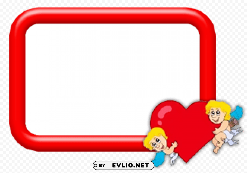 valentine frame red PNG transparent backgrounds background best stock photos - Image ID 783b4ec7