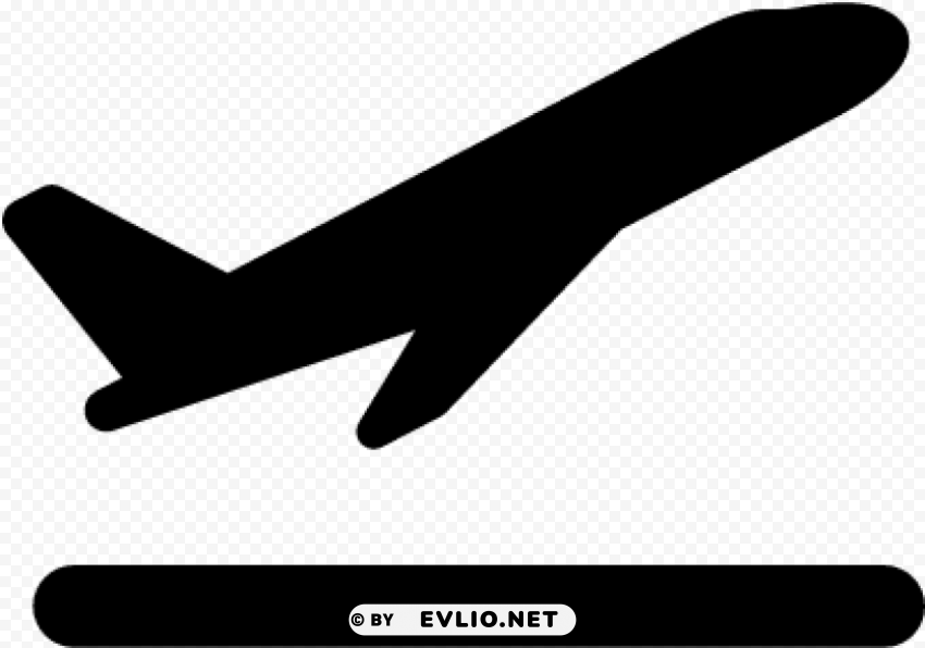 airplane takeoff vector Transparent PNG illustrations