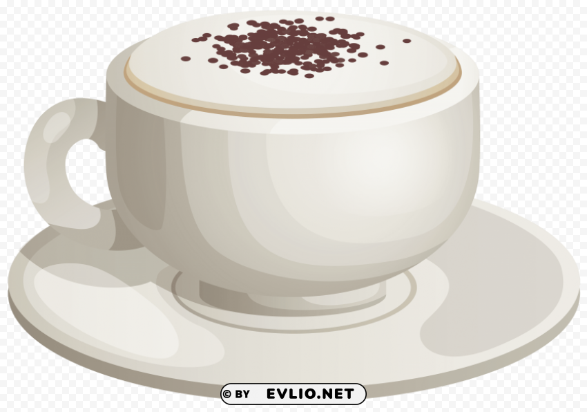 cappuccino cup PNG no watermark