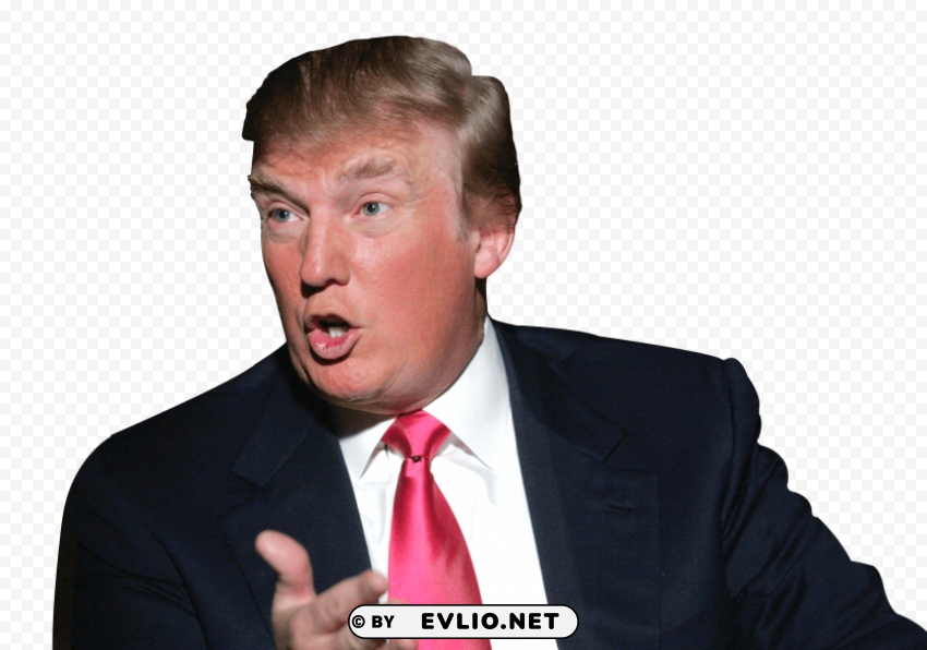 donald trump Isolated Subject with Clear Transparent PNG