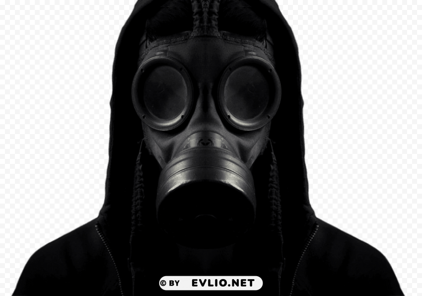 gas mask PNG Graphic with Isolated Transparency
