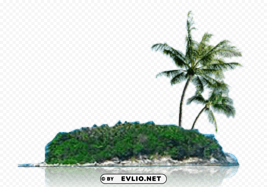 island PNG for design