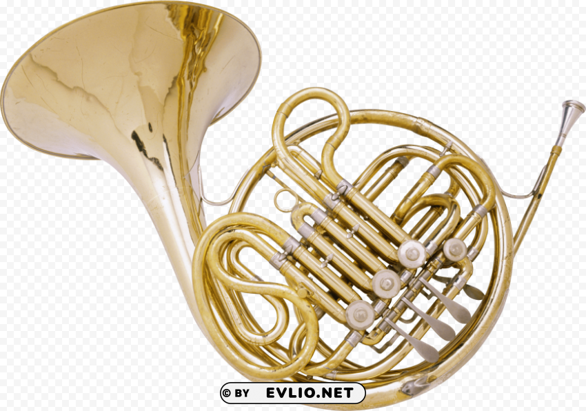 trumpet Isolated Graphic Element in HighResolution PNG