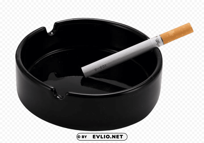 cigarette ashtray Isolated Object in Transparent PNG Format