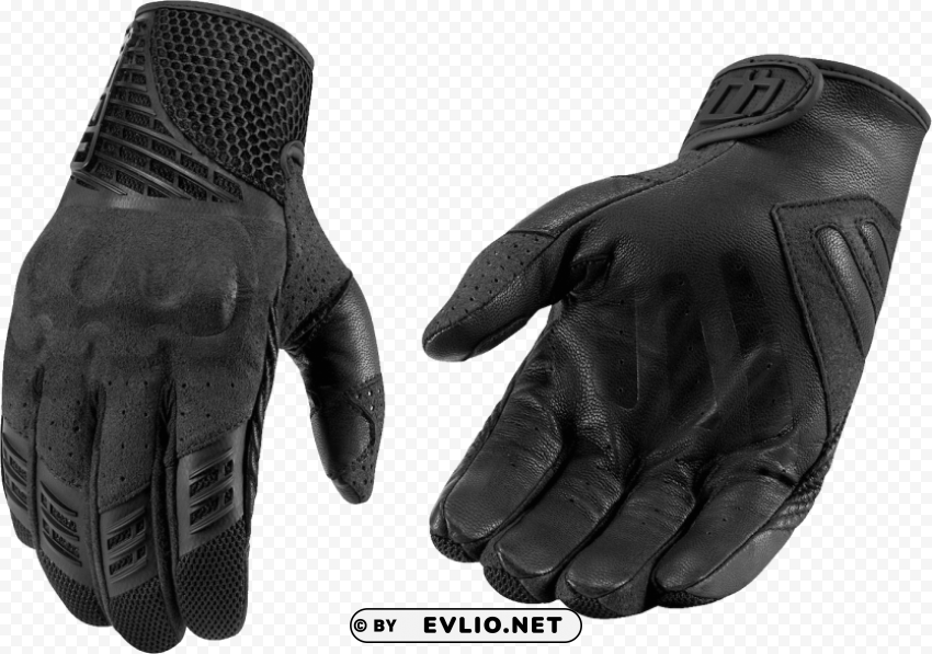 leather gloves PNG for presentations