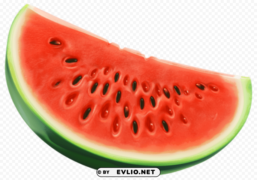 piece of watermelon Isolated Item with Clear Background PNG
