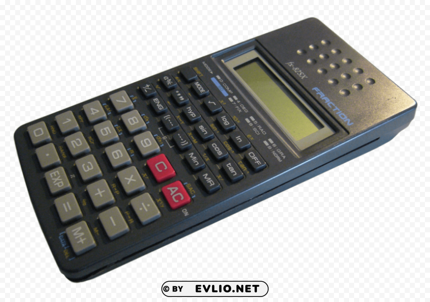 calculator Clear Background PNG Isolated Graphic