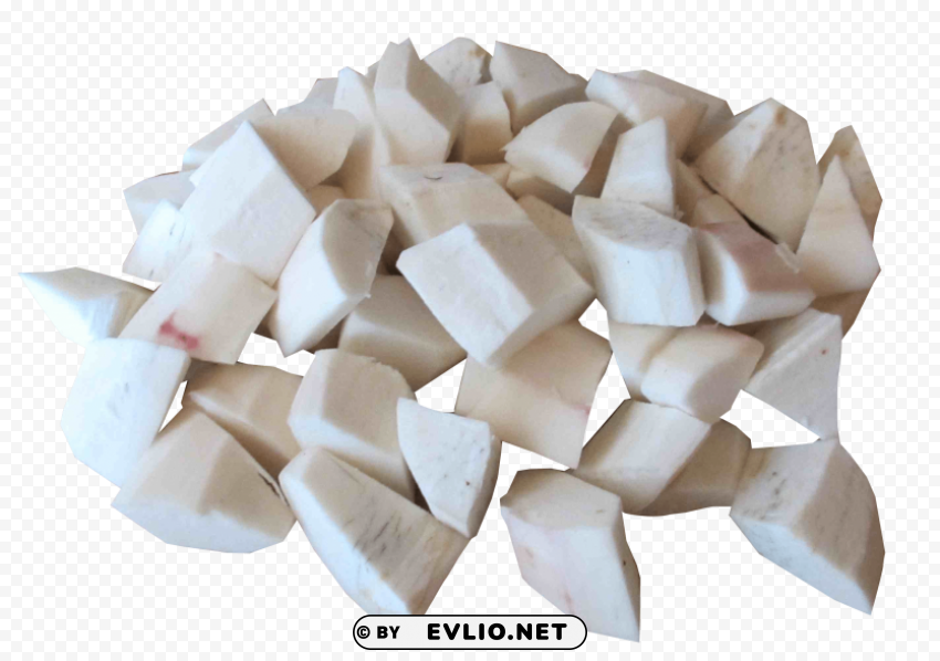 cassava sliced PNG files with clear background bulk download