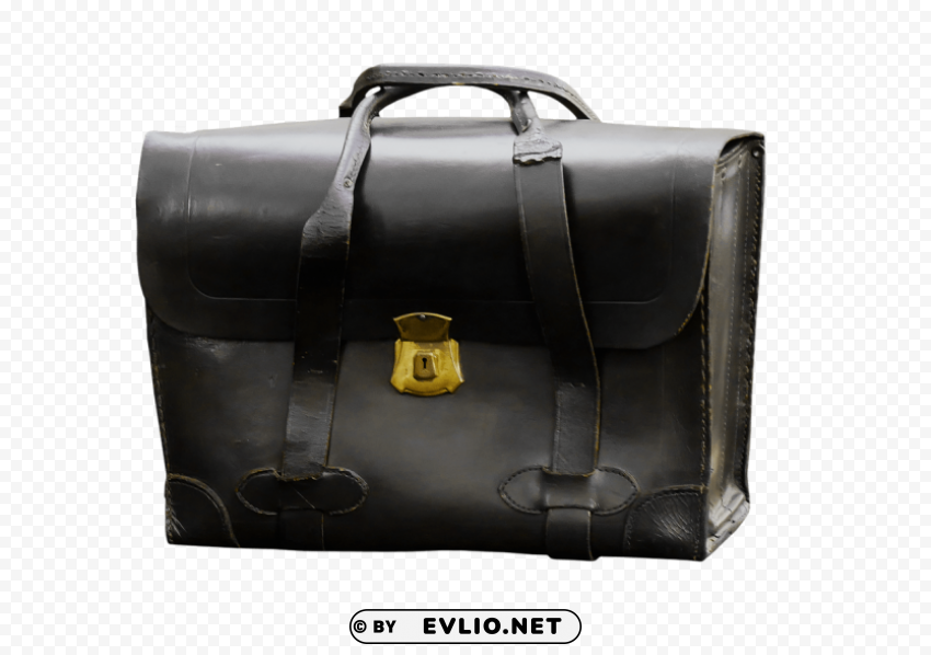 Black Leather Bag - with Clear Background - ID d7c5311f High-resolution transparent PNG images set