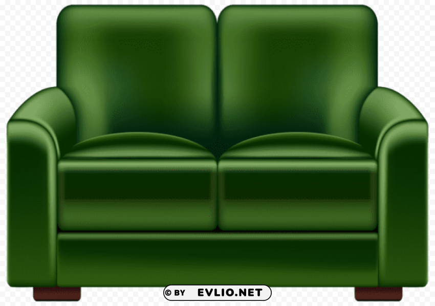 Green Loveseat Transparent PNG Pictures With No Background