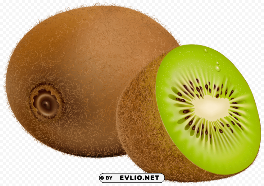 kiwi fruit Isolated Item on HighResolution Transparent PNG