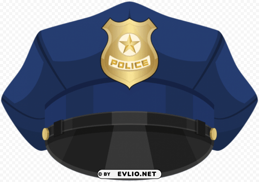 police hat PNG with no background required clipart png photo - 4dcc8284