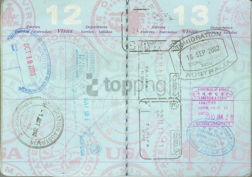 passport texture PNG Graphic with Clear Background Isolation