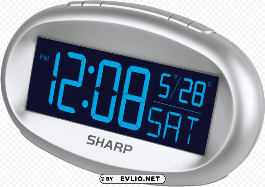 digital alarm clock High-resolution PNG images with transparency wide set