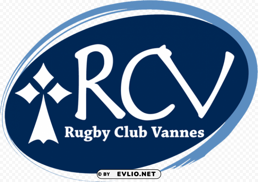 rugby club vannes logo Isolated Illustration with Clear Background PNG