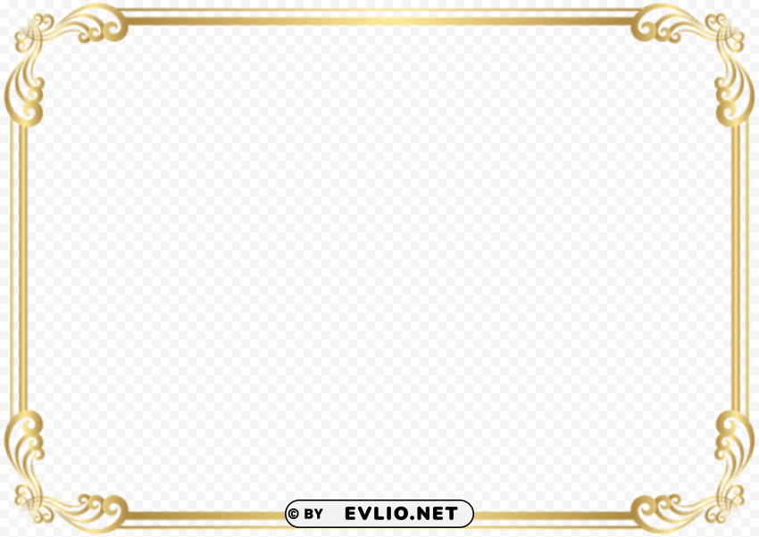 frame border Transparent PNG Isolated Artwork clipart png photo - 6b651ecd