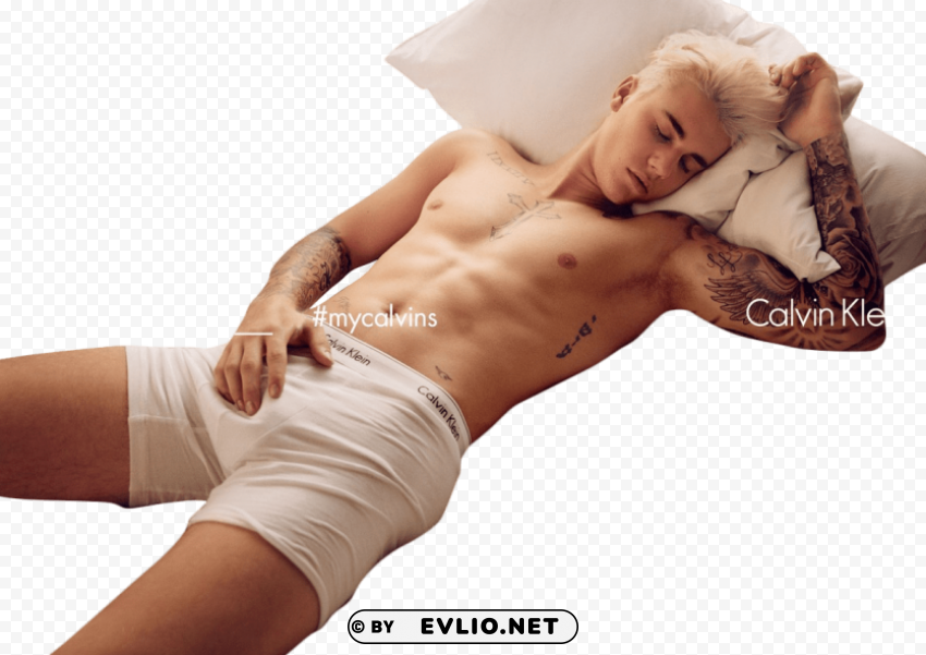 justin bieber and calvin klein PNG transparency images
