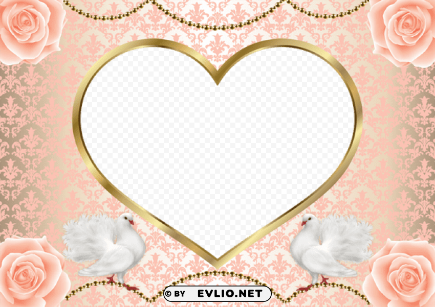 romanticframe PNG transparent graphics for projects