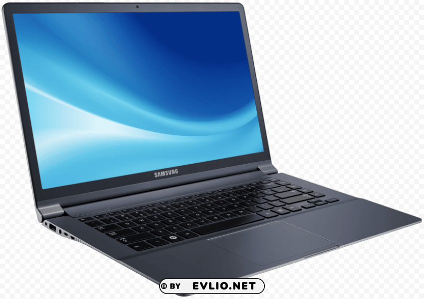 Samsung Laptop HighQuality PNG Isolated On Transparent Background