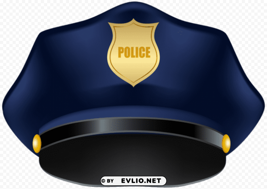 blue police hat PNG with no background for free clipart png photo - 6f2c9dc6