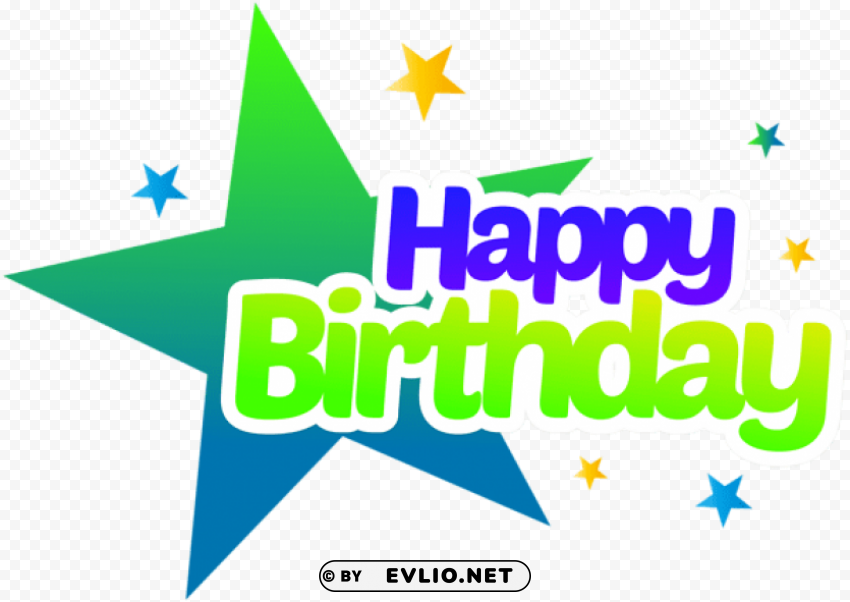 happy birthday PNG images for merchandise