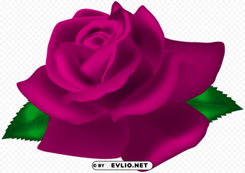pink rose deco High-resolution PNG