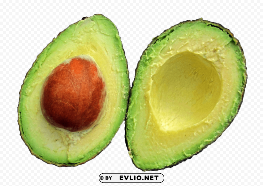 Avocado PNG images with clear backgrounds