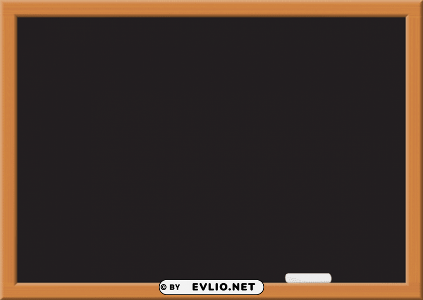 chalkboard Isolated Character in Transparent Background PNG