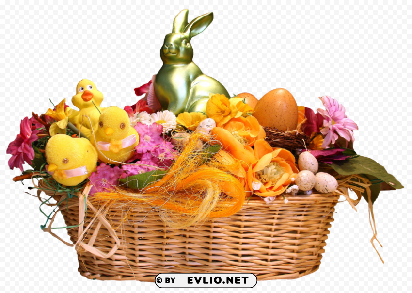 easter basket tran PNG transparent photos vast variety clipart png photo - 52452b08