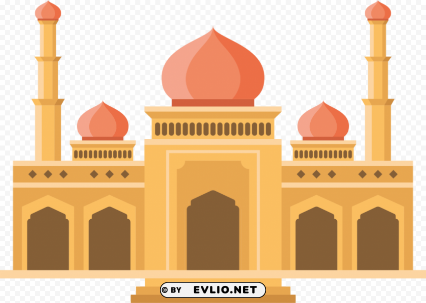 Mosque vector PNG images without watermarks