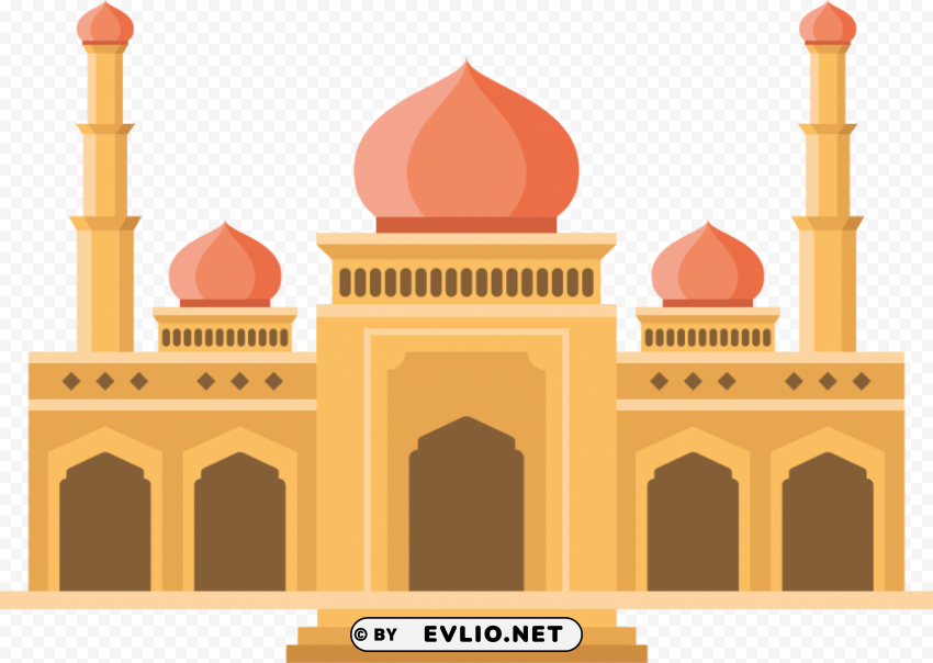 Mosque Vector PNG Images Without Watermarks