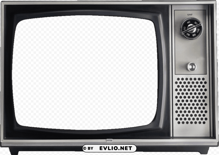 old television Transparent PNG images set
