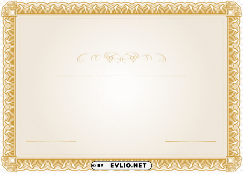 certificate template Isolated Object on HighQuality Transparent PNG clipart png photo - b16f39bc