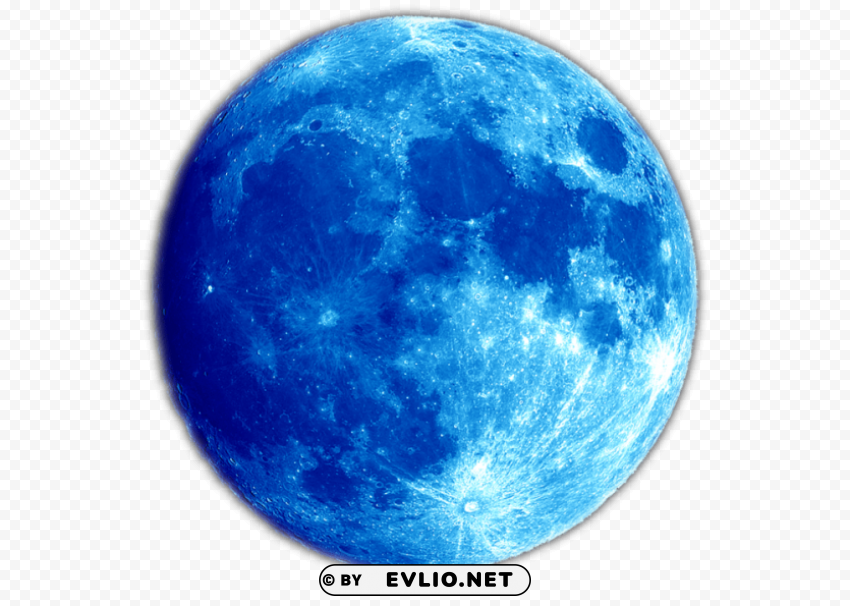 PNG image of blue moon Transparent PNG images pack with a clear background - Image ID 0ba4ad5c