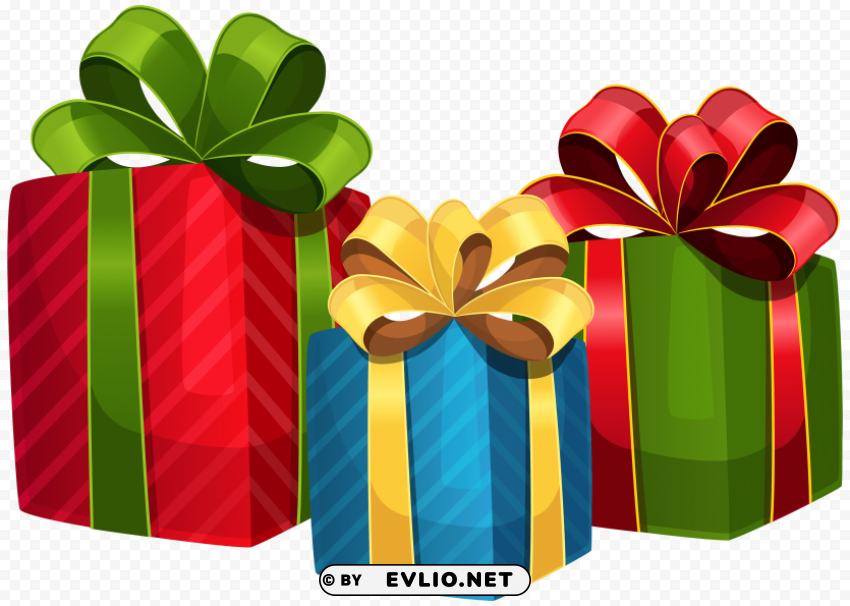 christmas gifts s Isolated Icon in Transparent PNG Format