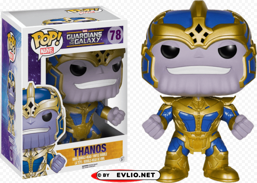 Funko Pop Thanos Guardians Of The Galaxy Transparent PNG Images For Digital Art