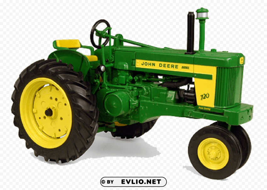 john deer small tractor ClearCut Background Isolated PNG Art