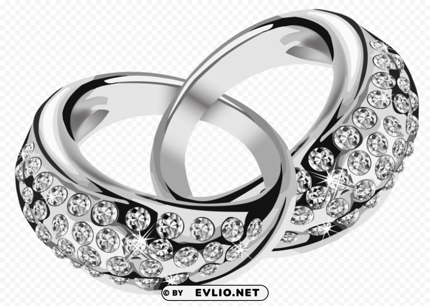 Silver Rings PNG For Overlays