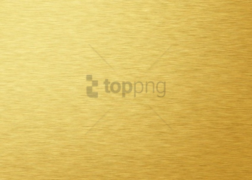 brushed gold texture Isolated Character with Transparent Background PNG