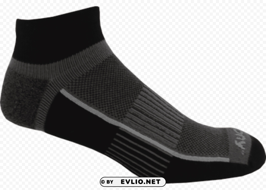 noski black socks Isolated Design Element on Transparent PNG