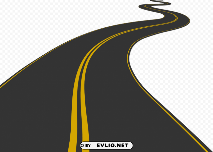 road high way PNG with clear transparency clipart png photo - a291865b