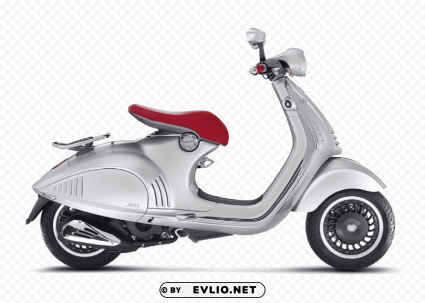 vespa bellissima Clean Background Isolated PNG Graphic Detail