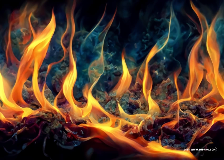 Add Drama and Intensity with Fire Overlay PNGs PNG transparent photos for design
