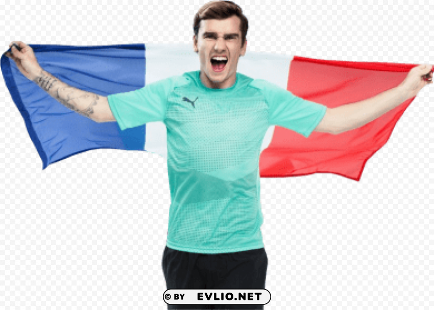 antoine griezmann PNG Image with Isolated Element