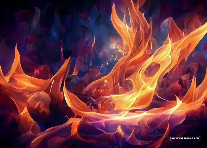 background fire effect PNG images with no limitations - Image ID b007e5fc