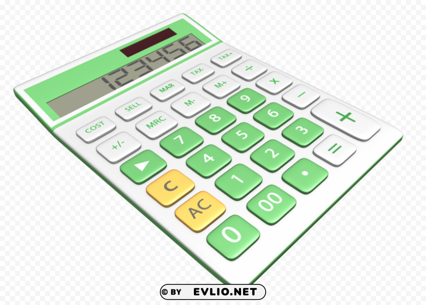 Calculator PNG Graphic Isolated On Transparent Background