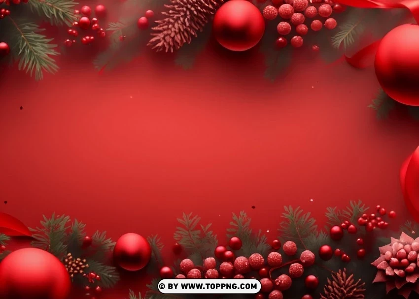 Dark Red Christmas Banner Background for Your Christmas Ad PNG transparent images bulk