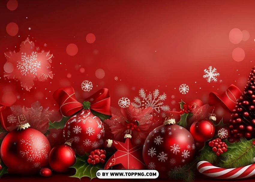 Dark Red Christmas Banner Background for Your Christmas Social Media Post PNG picture
